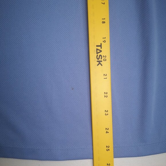 World Wild Sportsman by Bass Pro Ladies Size Large Blue Short Sleeve Polo - Picture 10 of 11